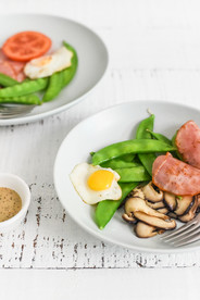 荷兰豆食物美食背景海报素材