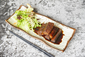 凉菜食材美食背景海报素材