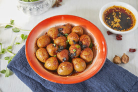 卤蛋食材美食背景海报素材