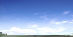 蓝天白云  湖泊  草原牧场