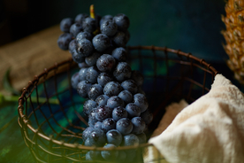 葡萄水果背景海报素材