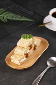 甜品零食木盒背景海报素材