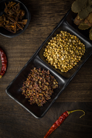 花椒配料餐桌背景海报素材