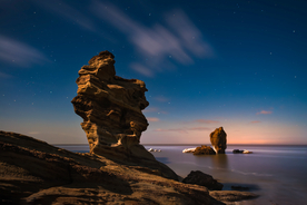礁石海岸