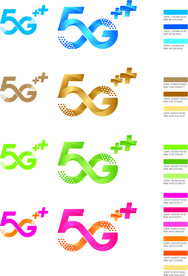 移动5G渐变标志