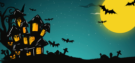 万圣节展板背景