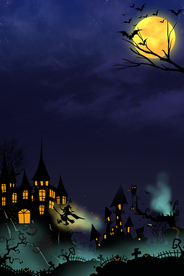 万圣节海报背景