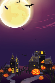 万圣节海报背景