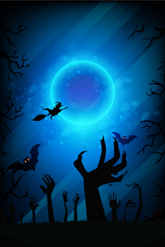 万圣节海报背景