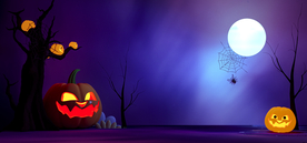 万圣节展板背景