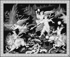 神仙大专灰度图