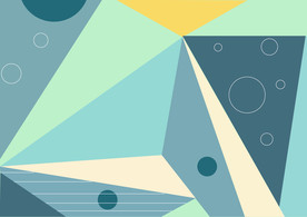 孟菲斯海报背景设计