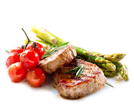 牛肉牛排美食食材背景海报素材