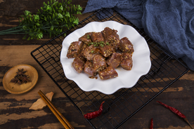 鸭脖美食食材背景海报素材