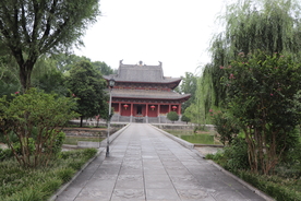 白马寺大雄宝殿远景图片