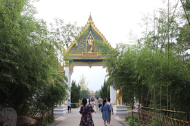 白马寺泰国风格佛殿主入口