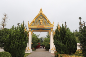 白马寺泰国风格佛殿主出入口