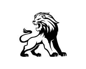 狮子狮头标志标识图标素材