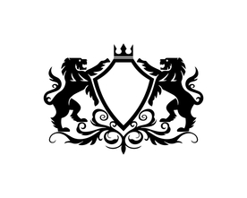 狮子狮头标志标识图标素材