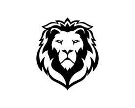 狮子狮头标志标识图标素材