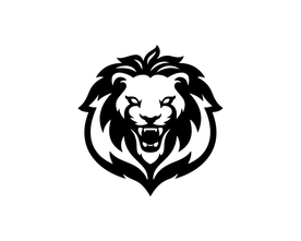 狮子狮头标志标识图标素材