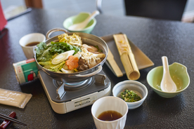 小火锅美食食材背景素材