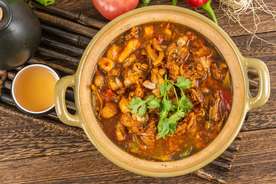 烤肉美食食材背景素材