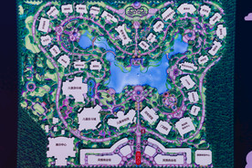 沈抚恒大养生谷导游图