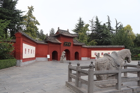 白马寺大门图片