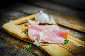 肉片猪肉食材背景海报素材