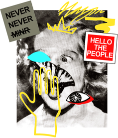 女孩 手  眼睫 惊讶