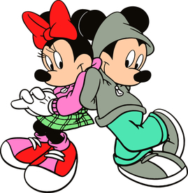 米奇  米妮 裁片