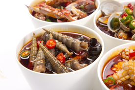 海鲜 餐厅 瓦罐 套餐 龙虾