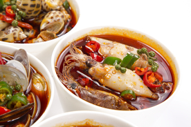 海鲜 餐厅 瓦罐 套餐 龙虾