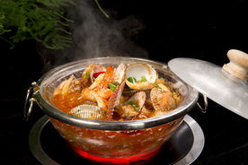 海鲜 餐厅 瓦罐 套餐 龙虾