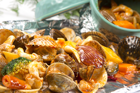 海鲜 餐厅 瓦罐 套餐 龙虾