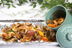 海鲜 餐厅 瓦罐 套餐 龙虾