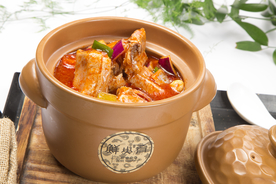 海鲜 餐厅 瓦罐 套餐 龙虾