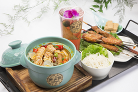 海鲜 餐厅 瓦罐 套餐 龙虾