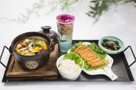 海鲜 餐厅 瓦罐 套餐 龙虾