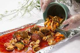 海鲜 餐厅 瓦罐 套餐 龙虾