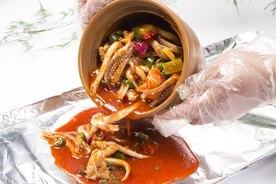 海鲜 餐厅 瓦罐 套餐 龙虾