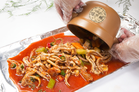 海鲜 餐厅 瓦罐 套餐 龙虾