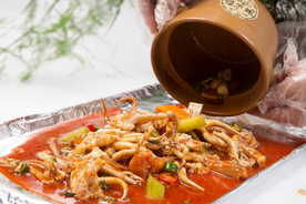 海鲜 餐厅 瓦罐 套餐 龙虾