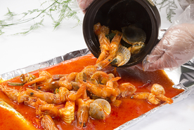 海鲜 餐厅 瓦罐 套餐 龙虾