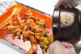 海鲜 餐厅 瓦罐 套餐 龙虾