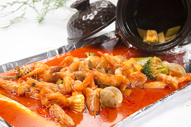 海鲜 餐厅 瓦罐 套餐 龙虾