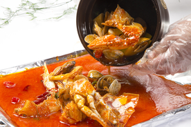 海鲜 餐厅 瓦罐 套餐 龙虾