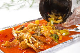 海鲜 餐厅 瓦罐 套餐 龙虾