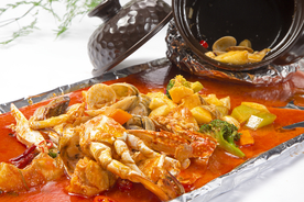 海鲜 餐厅 瓦罐 套餐 龙虾